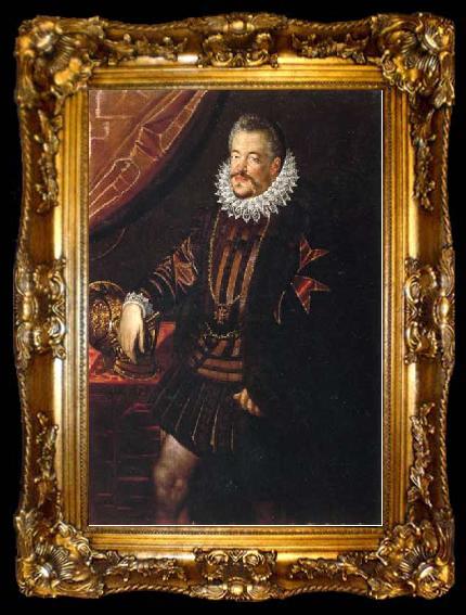 framed  unknow artist Portrait of Ferdinando I de