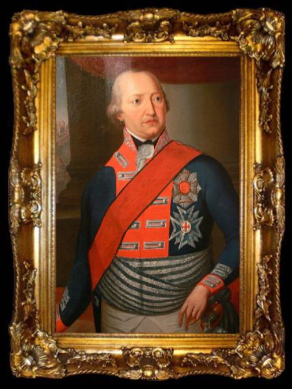 framed  unknow artist Maximilian Joseph I, king of Bavaria, ta009-2
