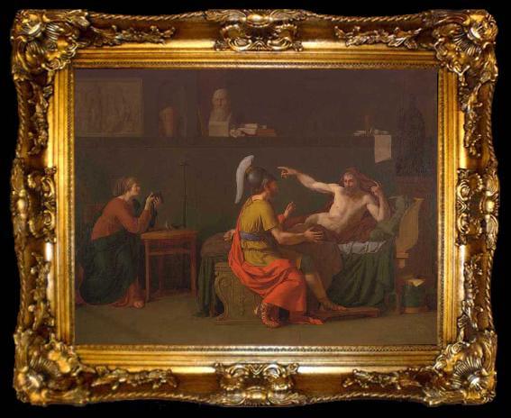 framed  unknow artist Anaxagoras and Pericles, ta009-2