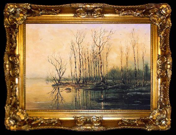framed  unknow artist Dimensions and material of painting: Oil on canvas, ta009-2