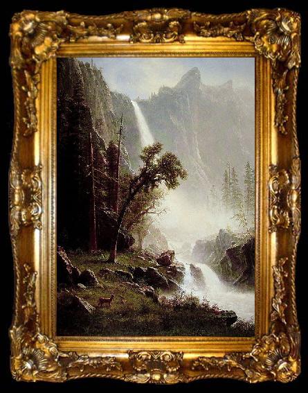 framed  Albert Bierstadt Bridal Veil Falls, ta009-2