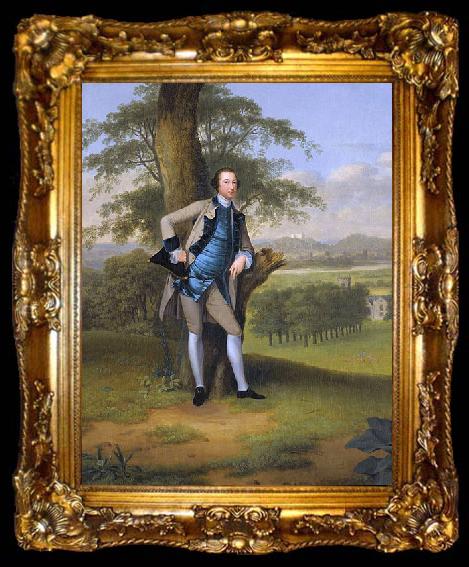 framed  Arthur Devis Robert Manners-Sutton, ta009-2