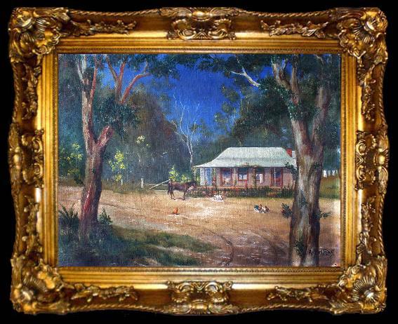framed  Arthur Tozart By the Wayside, ta009-2