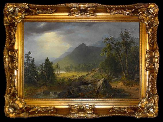 framed  Asher Brown Durand Wilderness, ta009-2