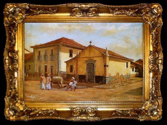 framed  Benedito Calixto Chapel, ta009-2