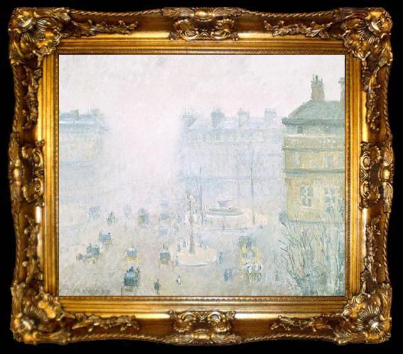 framed  Camille Pissarro Fog Effect, ta009-2