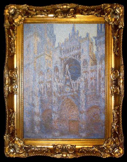 framed  Claude Monet Rouen Cathedral, West Facade, ta009-2