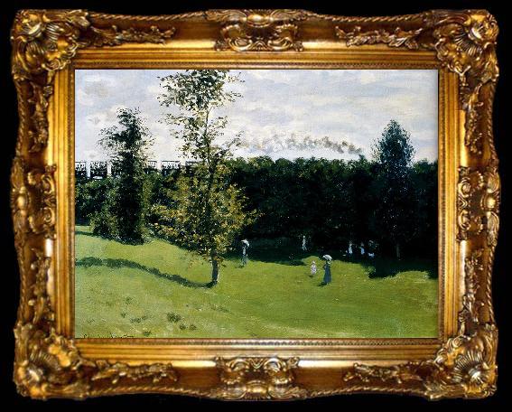 framed  Claude Monet Train in the Country, ta009-2