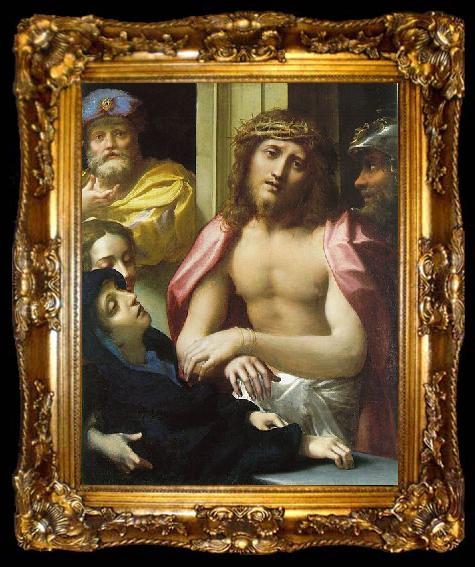 framed  Correggio Christ presented to the People, ta009-2