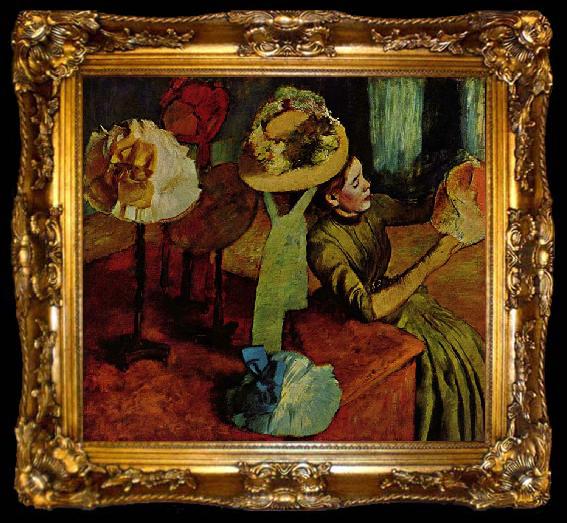 framed  Edgar Degas Das Modewarengeschaft, ta009-2