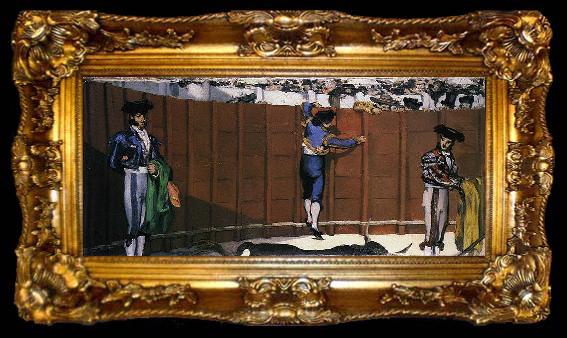 framed  Edouard Manet La corrida, ta009-2