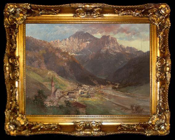 framed  Edward Theodore Compton Monte Civetta, ta009-2