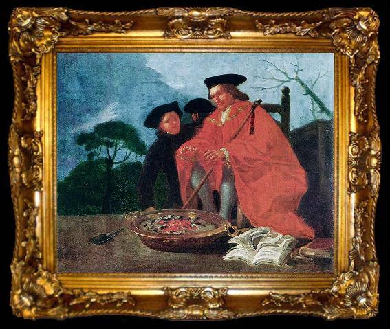 framed  Francisco de Goya Der Arzt, ta009-2