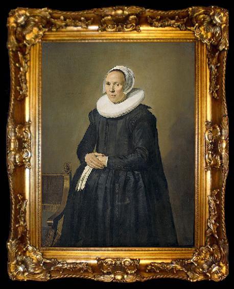 framed  Frans Hals Feyna van Steenkiste Wife of Lucas de Clercq, ta009-2