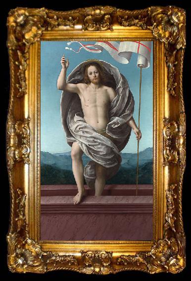 framed  Gaudenzio Ferrari Christ rising from the Tomb, ta009-2
