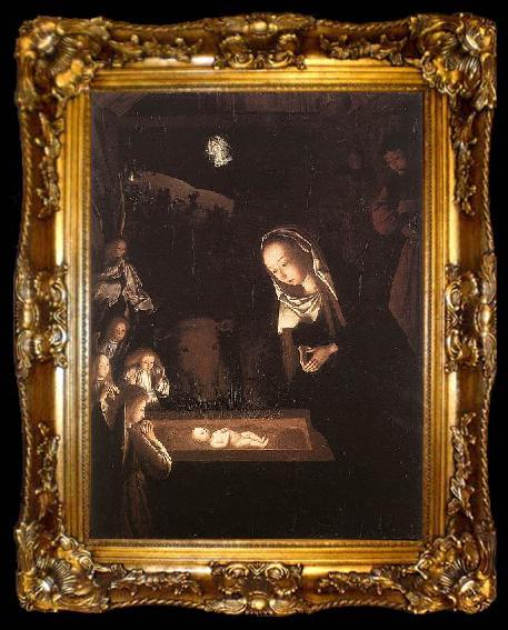 framed  Geertgen Tot Sint Jans Nativity, ta009-2