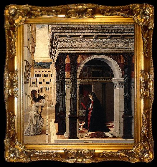 framed  Gentile Bellini The Annunciation, ta009-2