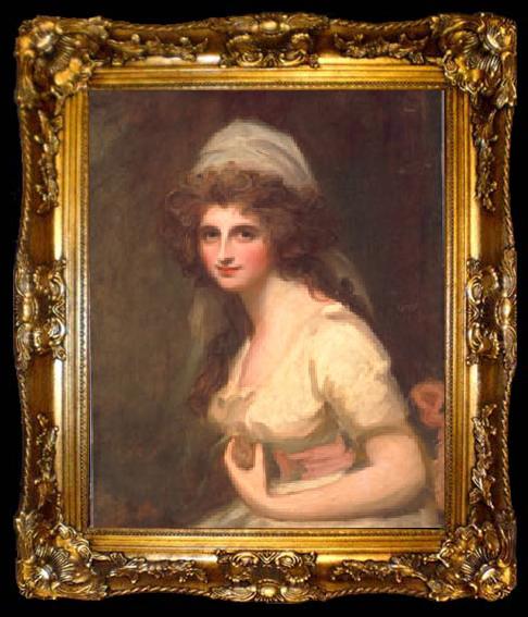 framed  George Romney later Lady, ta009-2