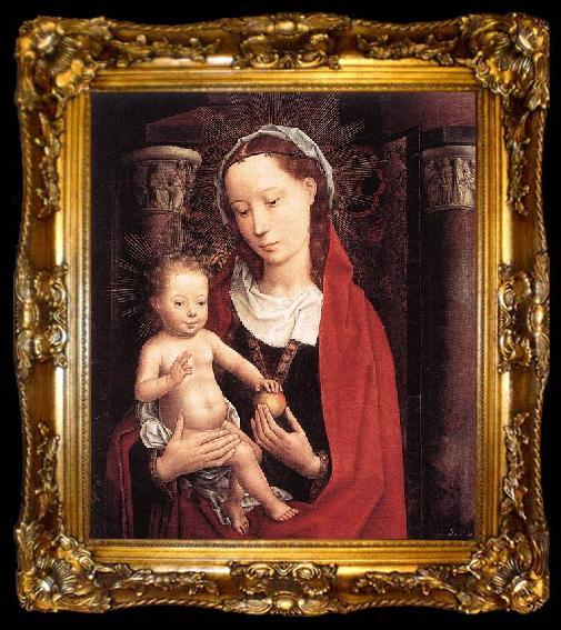 framed  Hans Memling Standing Virgin and Child, ta009-2