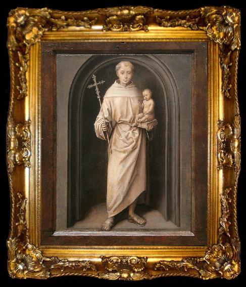 framed  Hans Memling Saint Anthony of Padua, ta009-2