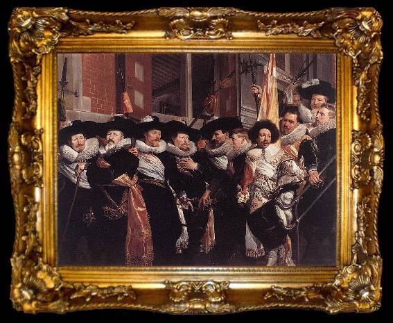 framed  Hendrik Gerritsz. Pot cluveniersdoelen haarlem, ta009-2