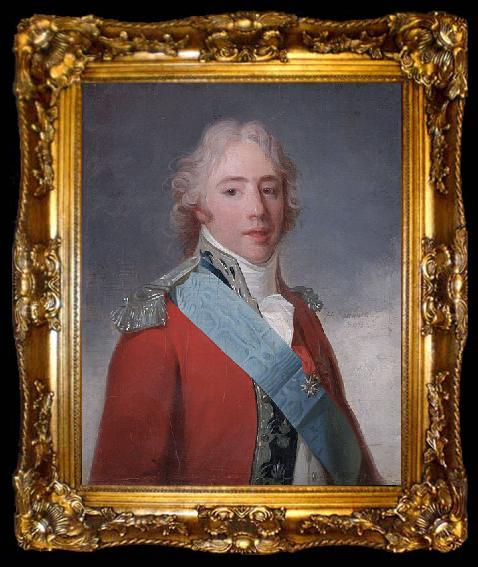 framed  Henri-Pierre Danloux Comte d