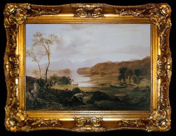 framed  Horatio Mcculloch Loch Fad, ta009-2