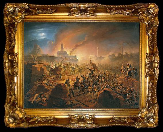 framed  January Suchodolski Siege of Akhaltsikhe, ta009-2