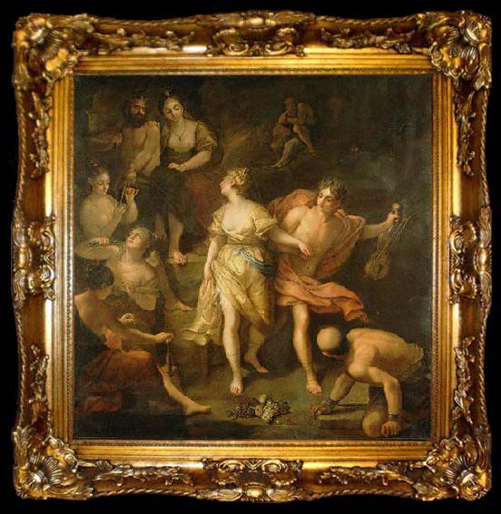 framed  Jean Raoux Orpheus and Eurydice, ta009-2