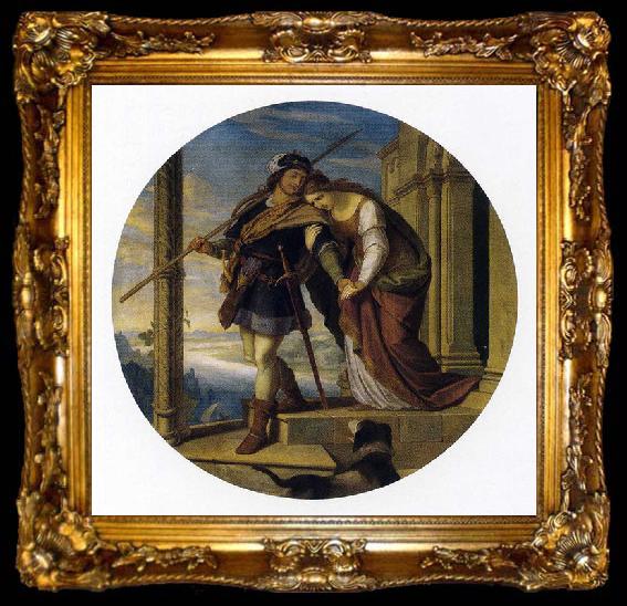 framed  Julius Schnorr von Carolsfeld Siegfried