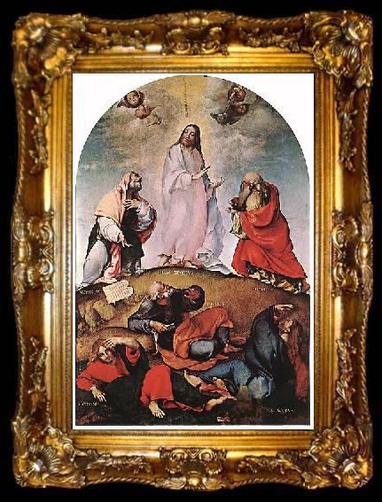 framed  Lorenzo Lotto Transfiguration, ta009-2