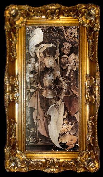 framed  Matthias Grunewald Fourteen Saints Altarpiece, ta009-2