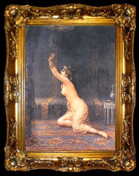 framed  Pantaleon Szyndler Slave woman, ta009-2