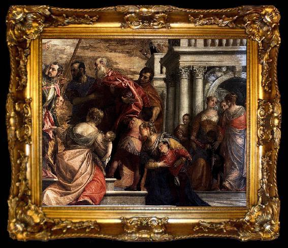 framed  Paolo Veronese Saints Mark and Marcellinus being led to Martyrdom, ta009-2