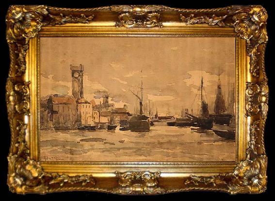 framed  Pericles Pantazis Ostend, ta009-2