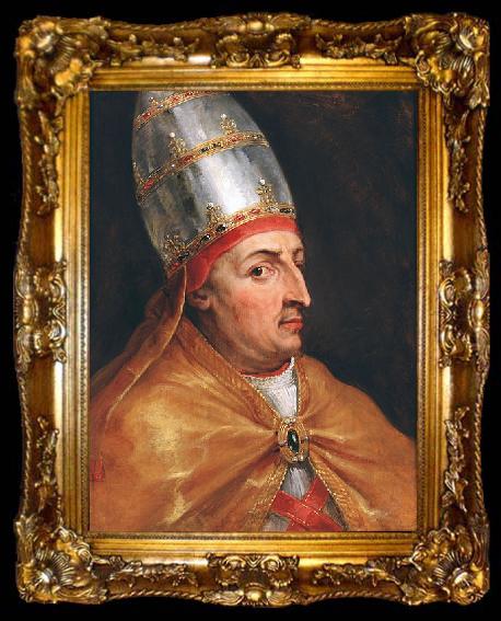 framed  Peter Paul Rubens Paus Nicolas V, ta009-2