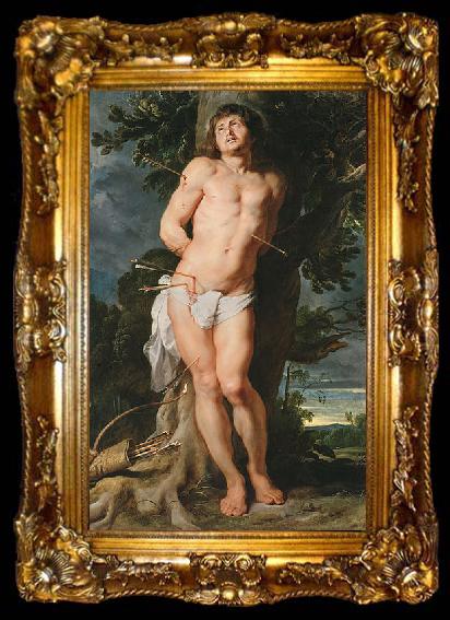 framed  Peter Paul Rubens St. Sebastian, ta009-2