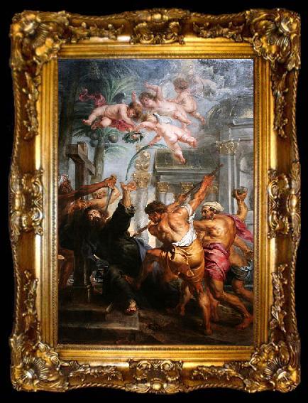 framed  Peter Paul Rubens Martyrdom of St Thomas, ta009-2