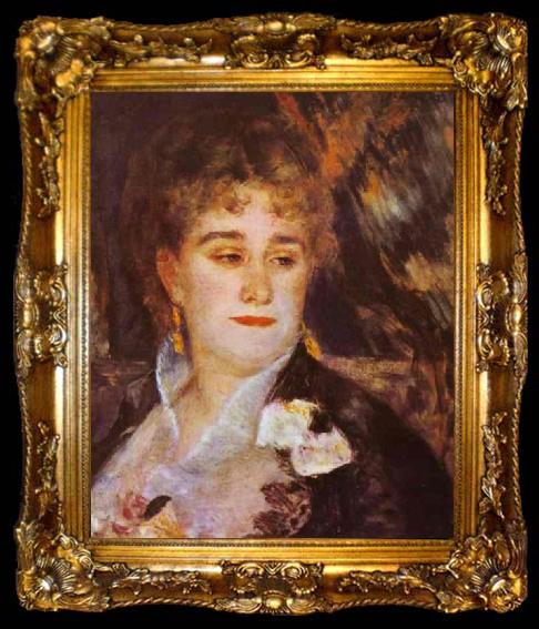 framed  Pierre Auguste Renoir Madame Charpentier, ta009-2
