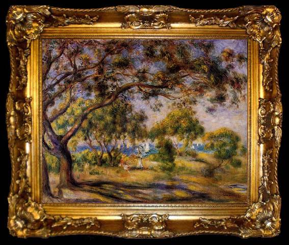 framed  Pierre Auguste Renoir Noirmoutier, ta009-2