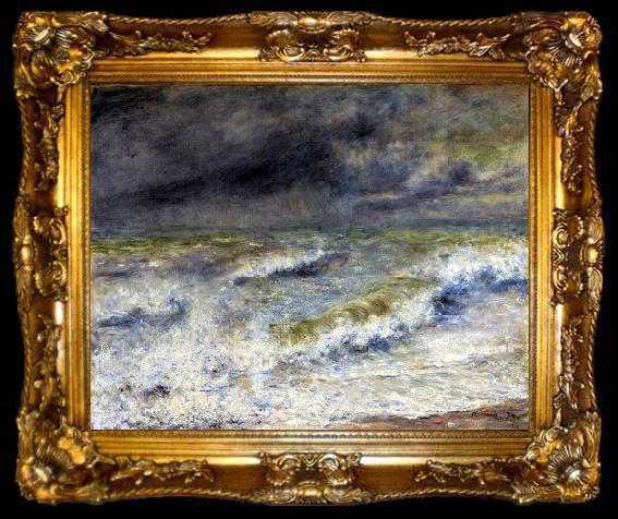 framed  Pierre-Auguste Renoir Seascape, ta009-2