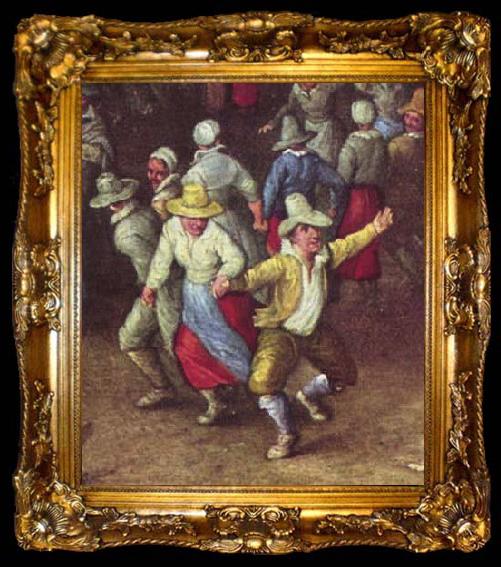 framed  Pieter Brueghel the Younger Country Scene, ta009-2