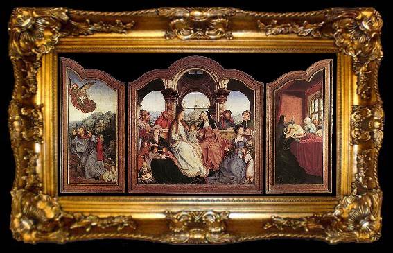 framed  Quentin Matsys St Anne Altarpiece, ta009-2