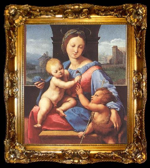 framed  RAFFAELLO Sanzio Aldobrandini Madonna, ta009-2