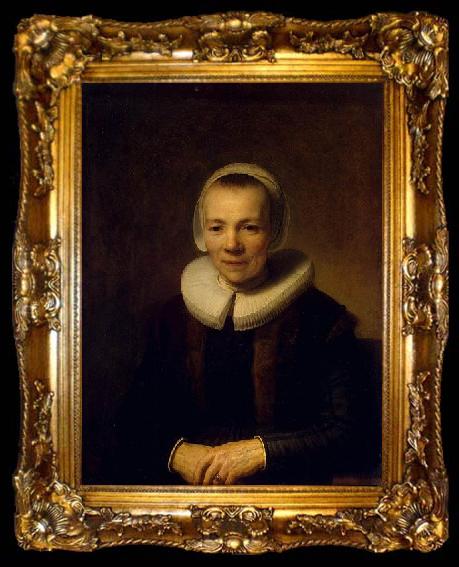 framed  Rembrandt Peale Portrait of Baartgen Martens Doomer, ta009-2