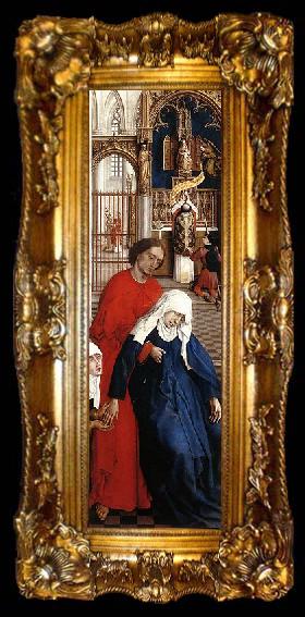 framed  Rogier van der Weyden Seven Sacraments Altarpiece, ta009-2