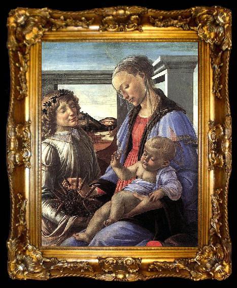 framed  Sandro Botticelli Madonna dell