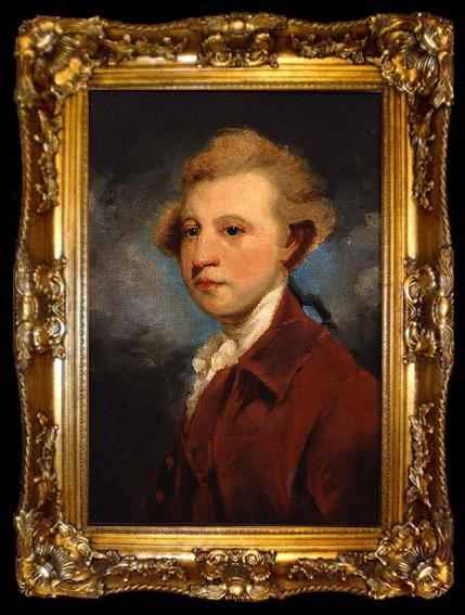 framed  Sir Joshua Reynolds Portrait of William Ponsonby, 2nd Earl of Bessborough., ta009-2