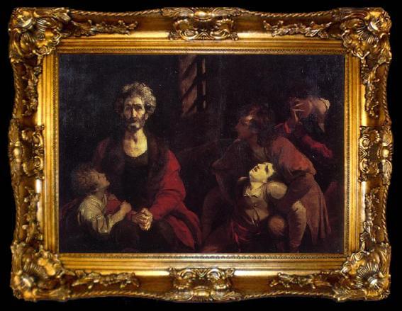 framed  Sir Joshua Reynolds Ugolino and His Children, ta009-2