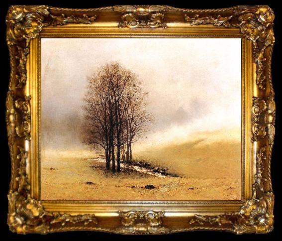 framed  Stanislaw Witkiewicz Springtime fog., ta009-2